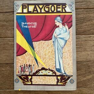 1928 The Playgoer Theatre Magazine Vintage Art Deco‎ Memorabilia
